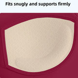 Women's Yoga Tank Top Highly Stretchy, Slightly High-Neck Sports Bra with Built-In Cups Lifts and Shapes The Bust Sexy Fitness