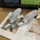 Women Platform Sandals Flats Mules Hollow Wedge Sandals Summer Sexy New Slingback Woman Shoes Luxury Sandalias De Mujer