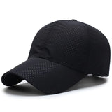 Quick-Drying Hat Men Women Casual Sunscreen Versatile Baseball Cap Outdoor Sunshade Summer Punched Breathable Duck Tongue Hat