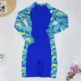 Women's Long Sleeve Rashguard Swimsuit One Piece pro Sports 2025 Femme Swimwear Boyleg Knee-Length Surf Beach Wear Bathing Suit