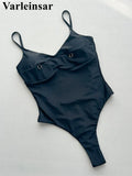Sexy Extreme String Mini Micro Thong Women Swimwear One Piece Swimsuit Female Underwired Backless Bather Bathing Suit Swim V7516