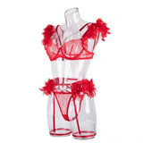 Langerie Bilizna Sexy Lingerie Outfit Vulgar Female Underwear Set for Women Clothes Sex Bіdzna Z Video Access Women's Langgery