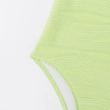 2026 One Piece Swimsuit Solid Swimwear Women Bathing Suit Female Swimming Summer Beachwear Bodysuit