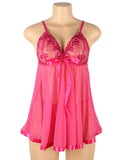 7XL Plus Size Transparent Sequin Nightgown for Women Mesh Embroidery Sheer Pajamas Sexy Sleepwear Honeymoon Dress
