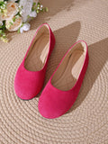 Women Flats Shoes Comfortable Knit Ballet Flat Shoes Women Casual Slip on Loafers Office Boat Sneakers Women Zapatos De Mujer