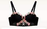 MOYISU Light Luxury Japanese Sweet Push-Up Bralette for Small Chest Women, Summer Thin Sexy Lingerie Pure Desire Underwear