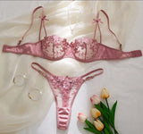 Valentine's Eve Light  Danube Group Ladies Sexy Lingerie Bra Women's Suit - the Temptation of a Seductive Night
