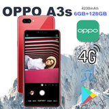 OPPO A3s smart phone supports facial recognition/wet hand touch, 6GB+128GB/4230mAh/rear 13 million+2 million dual cameras