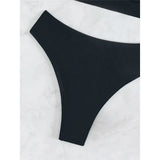 S - XL Cross Back Mini Micro Thong Bikini Female Swimsuit Women Swimwear Two-Pieces Bikini Set Bather Bathing Suit Swim V5022