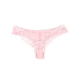 Womens Sexy Underwear Floral Lace Hollow Out Panties Cross Bandage Seamless Low Waist Lingerie Seduction Plus Size Panties Thong