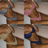Sexy Silver Glitter Bikini 2026 Swimwear Women Push Up Cut Out Underwire Thong Swimsuit Summer Brazilian Bathing Suit Biquini
