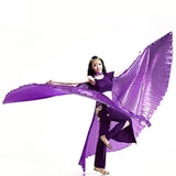 Women Fashion Egyptian Egypt Belly Dance Professional Costume Wing Belly Dance Accessories Stage Performance Wear