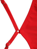 Extreme Mini Micro String Backless Women Swimwear One Piece Swimsuit Female High Cut Monokini Thong Bathing Suit Swim Beachwear