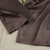 2026 New Women's Home Clothes Open Cardigan Belted Sleepwear Loose Long Sleeve Long Pant Smooth Comfort Spring Street Style