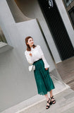 Big Size Casual Women Sandals Black Flock 7cm High Square Heels Peep Toe Summer Cross Buckle Strap Party Office Red Lady Sandals