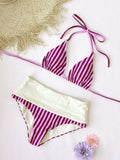 2026 Sexy Lattice Bikini And Trousers Women Swimsuit Female Swimwear Bandeau Biquini Bathing Suit Swim Suits Bodysuit Beachwear