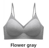 Japan Style Seamless V-Neck Halter Bra Small Bust Petite Straps Open Back Sexy Underwear Women One Piece Comfort Fit Daily Wear