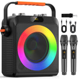 FanFun 2 Wireless Microphones Karaoke Machine T19T Pro