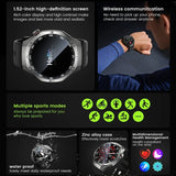 2026 New BOXUXING S5 Smart Watch Men HD AMOLED Screen GPS Motion trajectory HeartRate Bluetooth Call 1.52" SmartWatch IP68 Watch