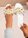 Women Shoes Ladies Flip Flops Designer Outside Female Slippers Summer New Luxury Sandals Fashion Walking Open Toe Slides