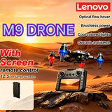 Lenovo M9 GPS Foldable Drone 4K Dual Camera 5G WIFI FPV Brushless Optical Flow Altitude Hold Quadcopter Drone