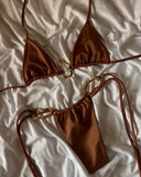 Micro Bikini Push Up Women Swimsuits 2025 Sexy Swimwear Solid Halter Bikini Set Brazilian Biquini Push Up Beachwear Female