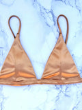 2025 Metallic Satin High Cut Brazilian Bikini Women Swimwear Female Swimsuit Two-pieces Bikini Set Bathing Suit Swim Beach Wear