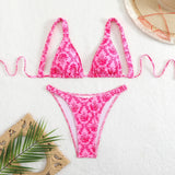2026 Triangle Strappy Bikini Women Sexy Swimwear Female Brazilian Swimsuit Bathers Bathing Swimming Swim Suit Beachwear Summer