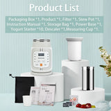 SUNATUR 700W rice cooker electric 600ml Cooking pots Multi cooker stew pot slow cooker portable soup pot Mini Porridge Cooker