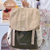 Casual Waterproof Women Backpack Lightweight Large Capacity Student Schoolbag Preppy Style College Laptop Book Bag Cool Lady