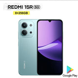 XIAOMI/REDMI 15R original smart thin and thin 5G mobile phone 8GB+256GBn memory/6000mAh long standby IP64 waterproof and dustpro