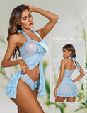 Lenceria Super Sexy Ropa Interior Erotica Camison Babydoll de Encaje para Mujer