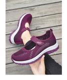 Women Shoes Breathable Vulcanized Shoes Purple Women Sneakers Fashion Breathable Mesh Casual Walking  Women Work