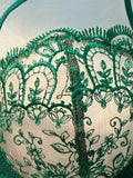 2-Piece Green Sexy Lingerie Set, An Experience of Daily Intimate Life That Is Both Pure and Exudes Allure ZA824057