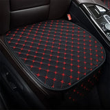 Universal Pu Leather Car Seat Cover Seat Back Soft Cushion Minimalism Seat Cushion Chair Carpet Pad Auto Interior Accessories