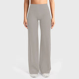 High Waist Pocket Yoga Pants for Women - Stretch Breathable Gym Workout Leisure Tummy Control Tights with Pockets
