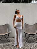 Sexy Low Waist Micro Biquini With Skirt Set Women Swimwear Luxury Mujer Bandage Bikini Swimsuit Fashion Lady Bathing Suit Outfit