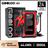 GOOLOO A3 Jump Starter With Air Compressor 3000A Car Booster