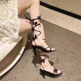 Liyke Fashion Glitter Rhinestones Women Sandals Crystal Butterfly Square Toe Wedding Party Stripper Shoes High Heels Black Blue