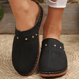 Lightweight Wedge Heel Mules Slippers Women Summer Hollow Out Slides Shoes Woman Plus Size Thick Sole Outdoor Sandals Female