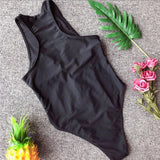 Splicing Fishnet Mesh Zipper Female Swimwear One Piece Swimsuit Women Monokini High Leg Cut Bather Bathing Suit Swim Beach Wear