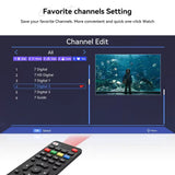 Dluxury U3mini DVB T2 DVB C Digital TV Decoder HD Free TV Channels 7Days EPG TV Tuner for Spain France Itlay Columbia ect