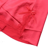 Sexy Lingerie Nightgown Women Sleepwear Silk Straps Nightdress Female Nightwear Summer Off Shoulder Nighties Dress
