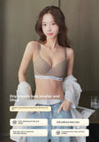 MOYISU Adjustable Anti-Sag Bra for Women, Big Bust Minimizer Wireless Bralette Lightweight No Spillage Comfort Plus Size Summer
