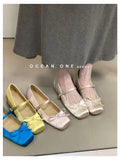 New Ballet Flats Women Bowknot Loafers Ladies Shallow Daily Shoes Comfort Woman Flattie Slip on Shoes