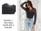 White Lace Teddy Open Crotch Bodysuit Push Up Sexy Swimsuit Material Women Long Sleeve Transparent Sheer Lingerie