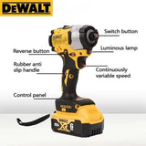 Dewalt DCF850 Wireless Brushless Electric Screwdriver Lightweight 20V Battery Impact Wrench Powerful Portable Tool