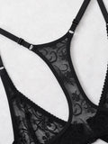 Womens Front Button Lace Bra Underwire Underwear Elegant Embroidery Beautiful bBack Plus Size Lingeire A B C D E F Cup