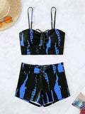 2026 Print String Bikini Swimsuit Women High Waist Shorts Swimwear Female Bathers Bathing Swimming Swim Suit Beachwear