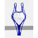 XS - L Backless Monokini Extreme String Mini Micro Thong Women Swimwear One Piece Swimsuit Female Bather Bathing Suit Swim V5820